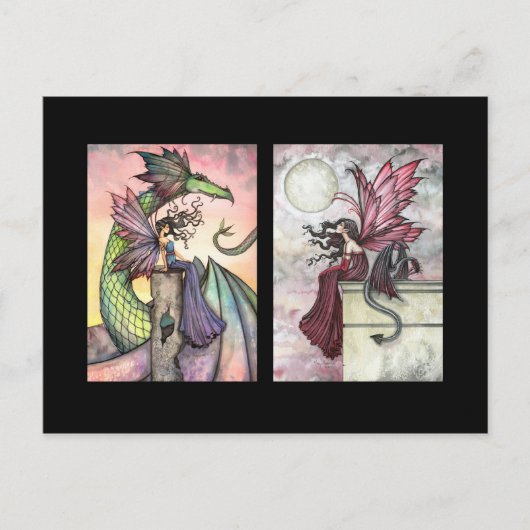 Sprookjesdraak ACEO Kaarten door Molly Harrison (Voorkant)