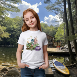 Sprookjesdraak Drinkt Thee Vriendschap T-shirt