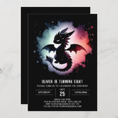 Sprookjesdraak Verjaardag Kaart (Voorkant / Achterkant)