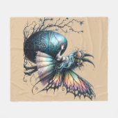 Sprookjesdrakenei Fleece Deken (Voorkant (Horizontaal))