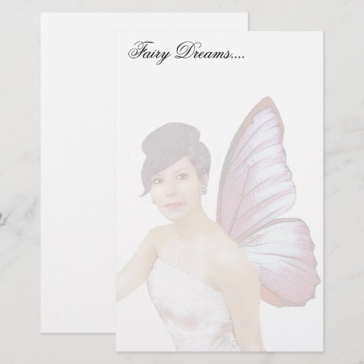 Sprookjesdromen... Briefpapier (Voorkant / Achterkant)