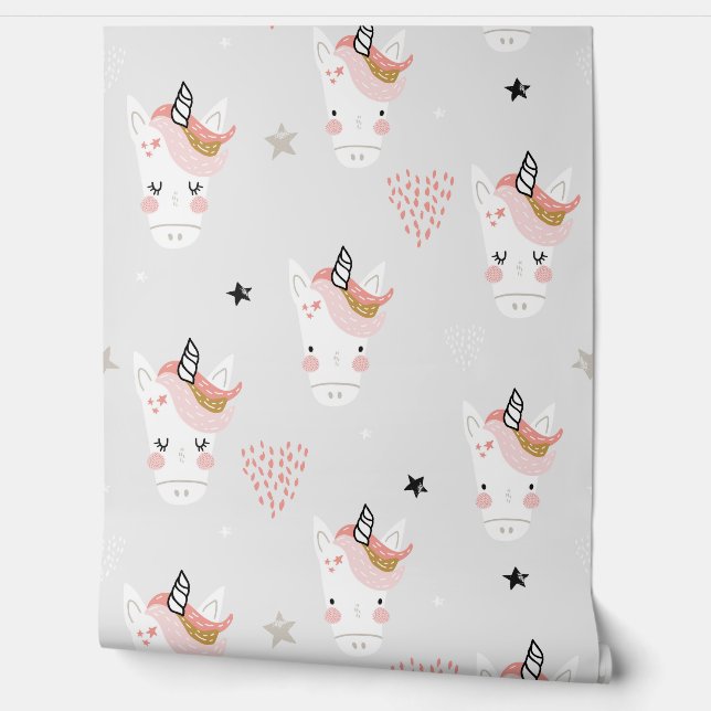 Sprookjeseenhoorns Behang (Afrollen)