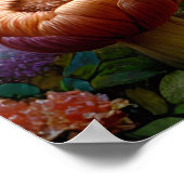 Sprookjeselfiguur zittend op een Artisjok Magische Poster (Hoek)