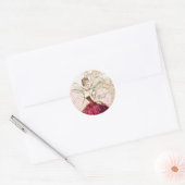 Sprookjesenvelopzegel Ronde Sticker (Envelop)
