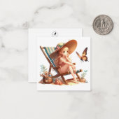 Sprookjesfantasie briefkaart (Voorkant / Achterkant in situ)