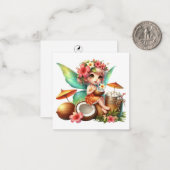 Sprookjesfantasie briefkaart (Voorkant / Achterkant in situ)