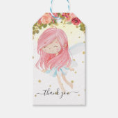 Sprookjesfee Bedankkaartjes | Betoverde Tuin Cadeaulabel (Voorkant)