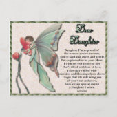 Sprookjesfee Verjaardag Briefkaart (Voorkant)