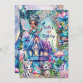 Sprookjesfeest in het Kristallen Bos Kaart (Voorkant / Achterkant)