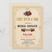 Sprookjesfeest uitnodiging (Voorkant / Achterkant)