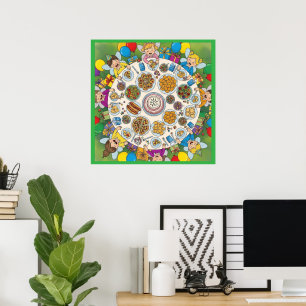 Sprookjesfeest voor kinderen poster