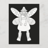 Sprookjesfiguur Briefkaart (Voorkant)