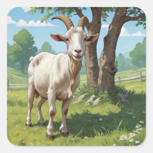 Sprookjesgeit Vierkante Sticker