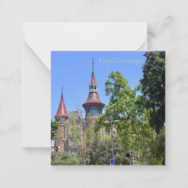 Sprookjesgroeten! Notitiekaartje