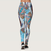 Sprookjesharten Frambozen Leggings (Achterkant)