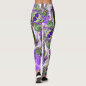 Sprookjesharten Paarse Broek Leggings (Achterkant)
