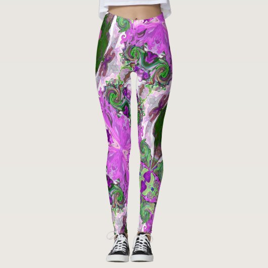 Sprookjesharten Roze Broek Leggings (Voorkant)