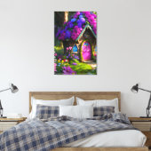 Sprookjeshuis Canvas Afdruk (Insitu (Slaapkamer))