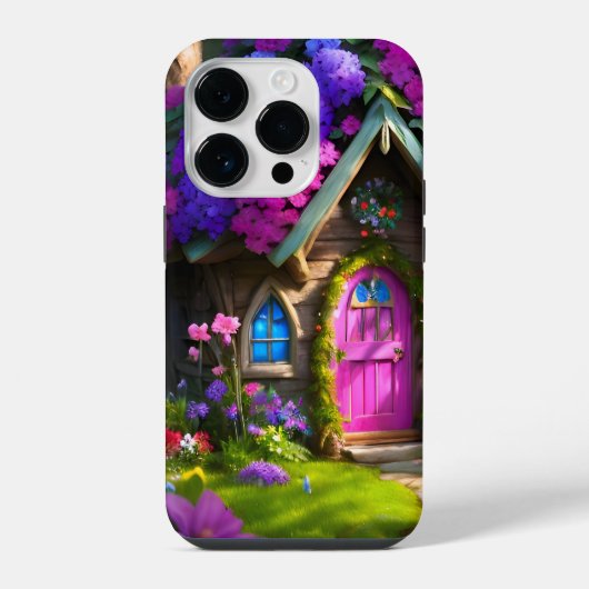 Sprookjeshuis iPhone Hoesje (Achterkant)