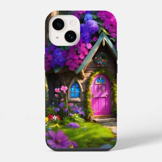 Sprookjeshuis iPhone Hoesje (Achterkant)