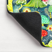 Sprookjeshuizen en paddenstoelen muismat (Hoek)