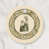  sprookjeshuwelijk bedankjes labels (Achterkant)