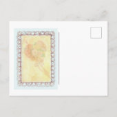 Sprookjeshuwelijk Save the Date Aankondigingskaart (Achterkant)