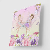 Sprookjesillustraties kinderkamer klok (Hoek)