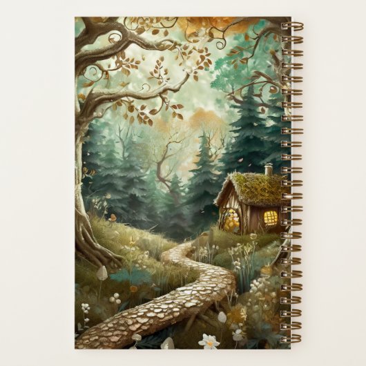 sprookjesjournaal | Fairycore Esthetic Journal Notitieboek (Achterkant)