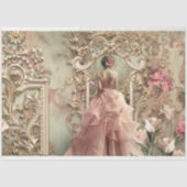 Sprookjesjurk, Shabby Chic, Portretkunst Tissuepapier (Voorkant)