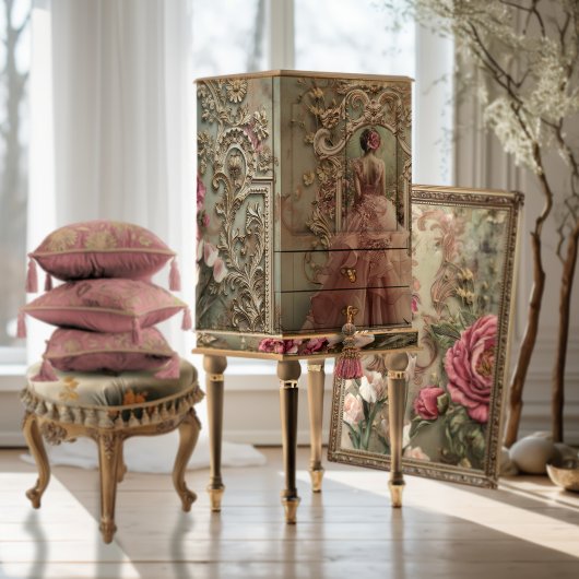 Sprookjesjurk, Shabby Chic, Portretkunst Tissuepapier