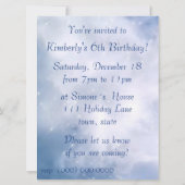 Sprookjeskasteel 6.5 x 8.75 Uitnodiging (Achterkant)