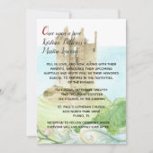 Sprookjeskasteel bruiloft uitnodiging (Voorkant)