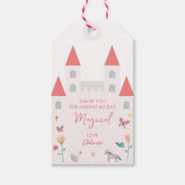 Sprookjeskasteel Favoritietags Cadeaulabel