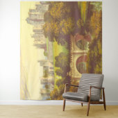 Sprookjeskasteel  illustratieachtergrond wandkleed (In situ)