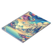 Sprookjeskasteel in Clouds Notitieboek (Linkerzijde)