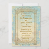 Sprookjeskasteel in de nevel uitnodigingen (Achterkant)