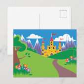 Sprookjeskasteel Kinder Briefkaart (Voorkant / Achterkant)