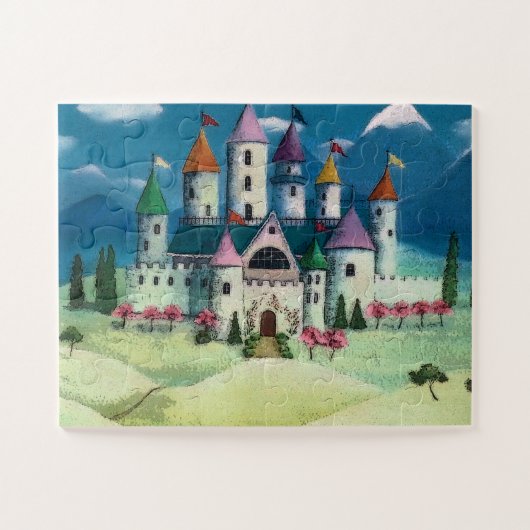 Sprookjeskasteel Legpuzzel (Horizontaal)