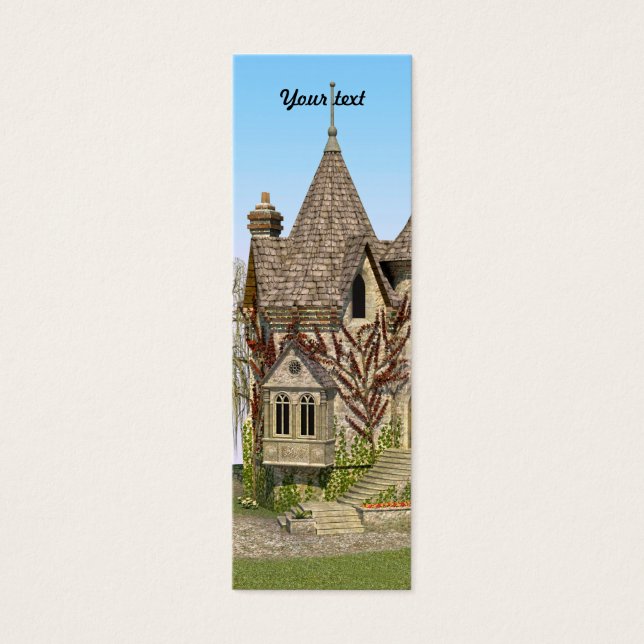 Sprookjeskasteel Mini Visitekaartjes (Voorkant)