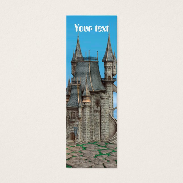 Sprookjeskasteel Mini Visitekaartjes (Voorkant)