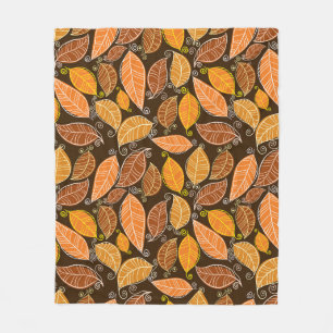 Sprookjeskasteel, modern olielandschap. fleece deken