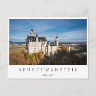 Sprookjeskasteel Neuschwanstein in Duitsland Briefkaart