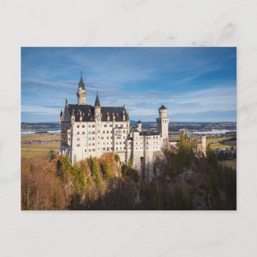 Sprookjeskasteel Neuschwanstein in Duitsland Briefkaart (Voorkant)