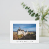 Sprookjeskasteel Neuschwanstein in Duitsland Briefkaart (Staand voorkant)