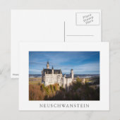Sprookjeskasteel Neuschwanstein in Duitsland Briefkaart (Voorkant / Achterkant)