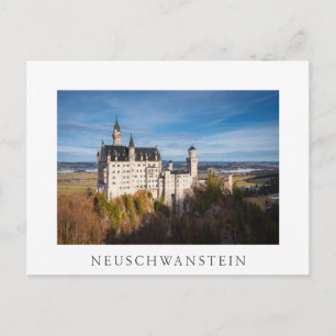 Sprookjeskasteel Neuschwanstein in Duitsland Briefkaart