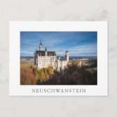 Sprookjeskasteel Neuschwanstein in Duitsland Briefkaart (Voorkant)