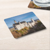 Sprookjeskasteel Neuschwanstein in Duitsland Kartonnen Onderzetters (Schuin)