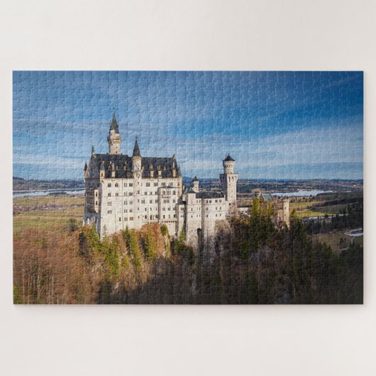 Sprookjeskasteel Neuschwanstein in Duitsland Legpuzzel (Horizontaal)